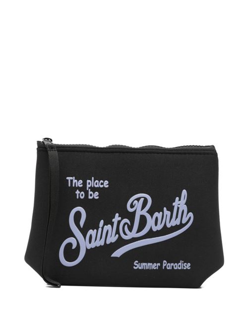 Borsa bambina MC2 Saint Barth Aline nera con logo MC2 SAINT BARTH | ALINE08503L